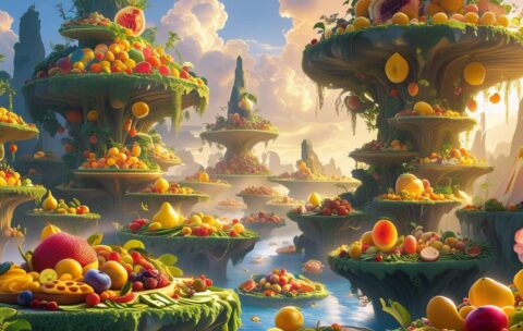 MUNDO ESPIRITUAL CHEIO DE ALIMENTOS